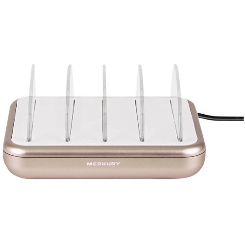 Merkury Innovations - Charging Station - Gold-Front_Standard 