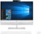 HP - Pavilion 24" Touch-Screen All-In-One - AMD Ryzen 5-Series - 8GB Memory - 256GB Solid State Drive - Snowflake White-Front_Standard 