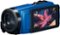 Canon - VIXIA HF W10 Waterproof HD Camcorder - Blue-Angle_Standard