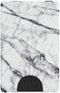 PopSockets - PopWallet - White Marble-Front_Standard