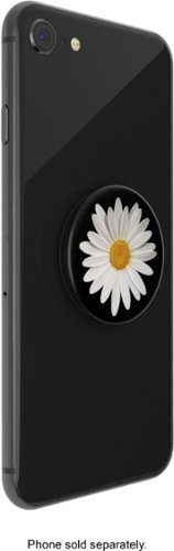 PopSockets PopGrip Cell Phone Grip and Stand - White Daisy SHOP ONLINE