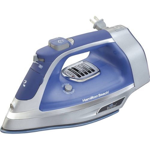 Hamilton Beach - Durathon Nonstick Soleplate Iron - Silver-Left_Standard 