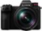 Panasonic - LUMIX S1 Mirrorless Full-Frame 4K Photo Digital Camera with 24-105mm F4 L-Mount Lens - Black-Front_Standard