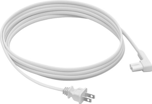 Sonos - 11.5' Power Cable for One and Play:1 - White