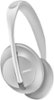 Bose - Headphones 700 Wireless Noise Cancelling Over-the-Ear Headphones - Luxe Silver-Front_Standard