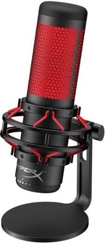 HyperX QuadCast Wired Multi-Pattern USB Electret Condenser Microphone WORLDWIDE DELIVERY