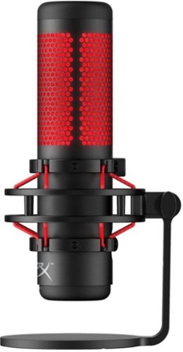 HyperX QuadCast Wired Multi-Pattern USB Electret Condenser Microphone GLOBAL SHIPPING