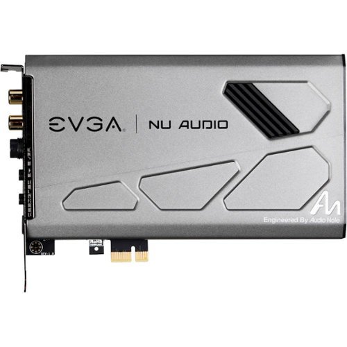EVGA - NU Audio Sound Card - Silver