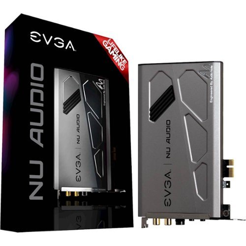 EVGA NU Audio Sound Card - Silver SHOP ONLINE