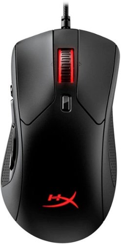 HyperX - Pulsefire Raid Wired Optical Gaming Right-handed Mouse with RGB Lighting - Black
