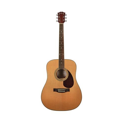 Carlo Robelli - 6-String Full-Size Dreadnought Acoustic Guitar - Natural