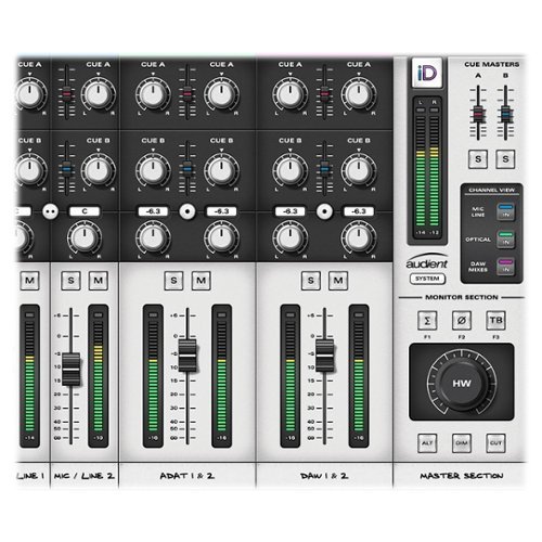 Audient USB Audio Interface - Black/Silver GLOBAL SHIPPING