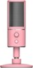 Razer - Seirēn X USB Super Cardioid Condenser Microphone - Quartz Pink-Front_Standard