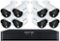 Night Owl - C20X Series 8-Channel, 8-Camera Indoor/Outdoor Wired 1080p 1TB DVR Surveillance System - White/Black-Front_Standard 