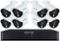 Night Owl - C20X Series 8-Channel, 8-Camera Indoor/Outdoor Wired 1080p 1TB DVR Surveillance System - White/Black-Front_Standard