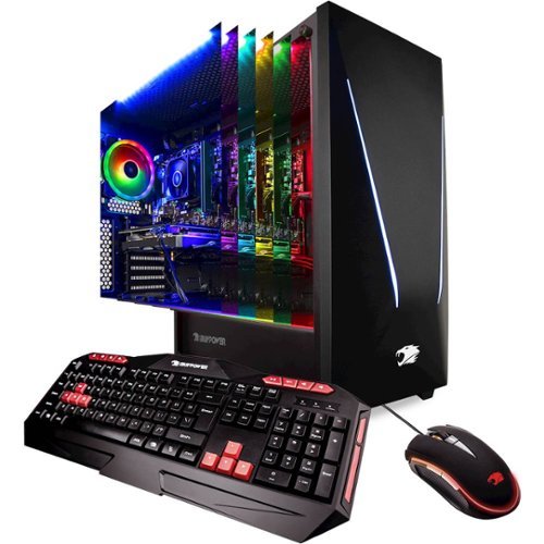  iBUYPOWER - Gaming Desktop - AMD Ryzen 7 2700X - 16GB Memory - RTX 2070 8GB - 1TB SSD - Black