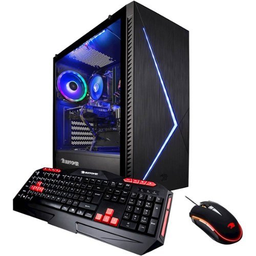  iBUYPOWER - Gaming Desktop - Intel Core i7 - 16GB Memory - NVIDIA GeForce GTX 1660 - 1TB Hard Drive + 240GB Solid State Drive - Black