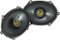 KICKER - CS Series 6" x 8" 2-Way Car Speakers with Polypropylene Cones (Pair) - Yellow/Black-Front_Standard 