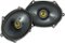 KICKER - CS Series 6" x 8" 2-Way Car Speakers with Polypropylene Cones (Pair) - Yellow/Black-Front_Standard