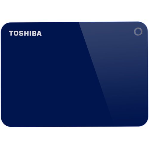  Toshiba - Canvio 4TB External USB 3.0 Portable Hard Drive - Blue