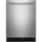 Whirlpool - 5.1 Cu. Ft. Built-In Mini Fridge - Stainless Steel-Front_Standard
