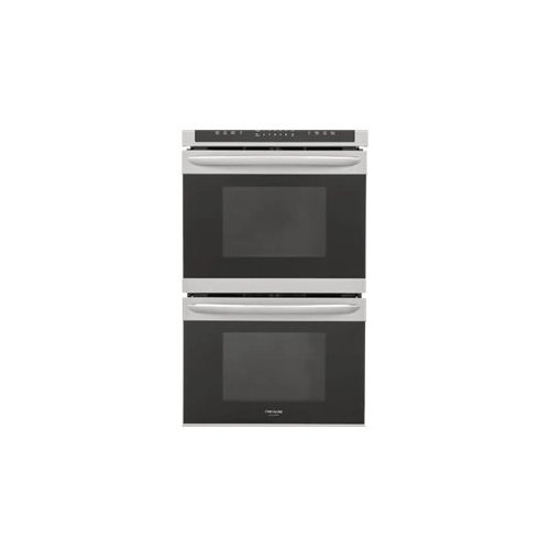 Frigidaire - Gallery Series 27" Built-In Double Electric Convection Wall Oven - Stainless steel