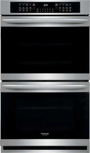 Frigidaire - Gallery Series 30" Built-In Double Electric Convection Wall Oven - Stainless steel