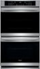 Frigidaire - Gallery Series 30" Built-In Double Electric Convection Wall Oven - Stainless Steel-Front_Standard 