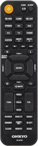 Onkyo - TX 5.2-Ch. with Dolby Atmos 4K Ultra HD HDR Compatible A/V Home Theater Receiver - Black