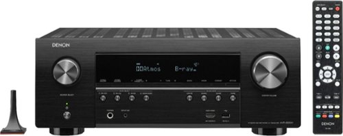  Denon - AVR-S950H Receiver, 7.2 Channel (185W X 7) - 4K Ultra HD Home Theater (2019) | Music Streaming - Black