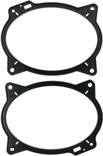 Metra Speaker Bracket for Select 2002-2018 Toyota (Pair) - Black GLOBAL SHIPPING