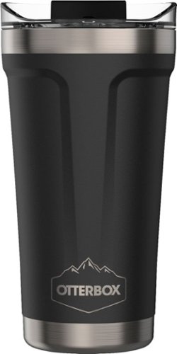  OtterBox - Elevation 16-Oz. Thermal Tumbler - Silver Panther Black