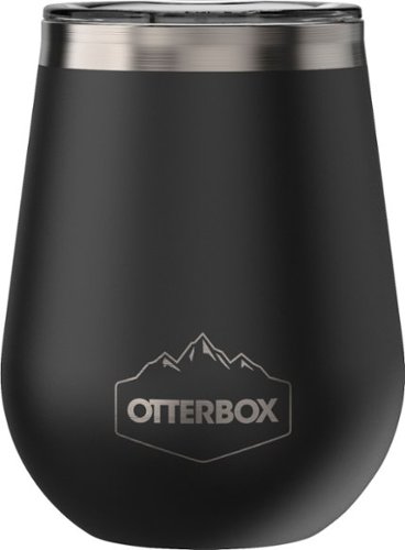  OtterBox - Elevation 10-Oz. Wine Tumbler - Silver Panther
