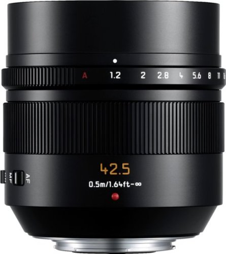 Panasonic Leica DG NOCTICORON 42.5mm f/1.2 Optical Lens for Lumix