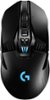 Logitech - G903 LIGHTSPEED Wireless Optical Gaming Ambidextrous Mouse with RGB Lighting - Black-Front_Standard 