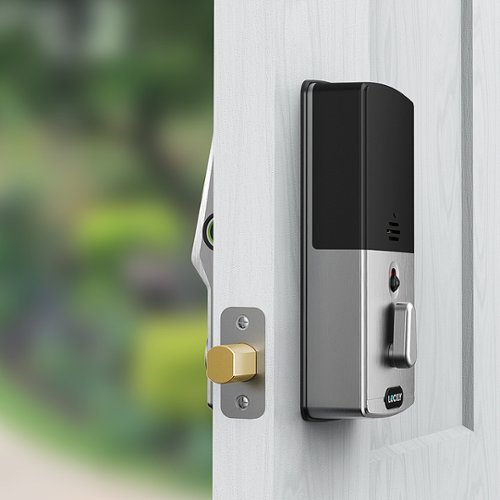 Lockly Secure Plus Smart Lock Replacement Deadbolt with 3D Biometric Fingerprint/App/Physical Key - Satin Nickel WHERE TO BUY