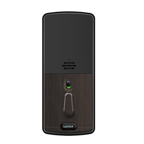 Lockly Secure Plus Smart Lock Replacement Deadbolt with 3D Biometric Fingerprint/App/Physical Key - Venetian Bronze GLOBAL SHIPPING
