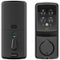 Lockly - Secure Bluetooth Touch Screen Deadbolt - Matte Black-Front_Standard
