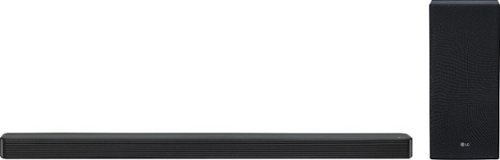  LG - 3.1-Channel Soundbar with Wireless Subwoofer and DTS Virtual: X - Black