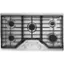 Front. Café - 36" Gas Cooktop, Customizable - Stainless Steel.