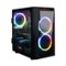 CLX - Gaming Desktop - Intel Core i7-9700K - 16GB Memory - NVIDIA GeForce GTX 1660 Ti - 1TB HDD + 120GB SSD - Black-Front_Standard