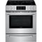 Frigidaire - 5.0 Cu. Ft. Self-Cleaning Freestanding Electric Range - Stainless Steel-Front_Standard