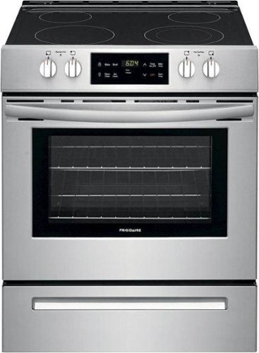 Frigidaire - 5.0 Cu. Ft. Freestanding Electric Range - Stainless steel
