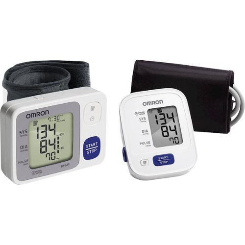  Omron - 3 Series Wrist Blood Pressure Monitor - White
