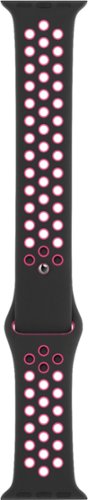 Nike Sport Band for Apple Watch™ 40mm - Black/Pink Blast-Angle_Standard 