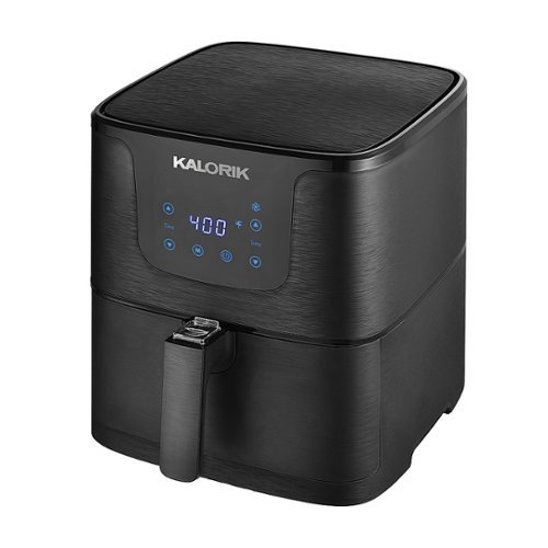  Kalorik - 3.5qt Digital Air Fryer - Brushed Black