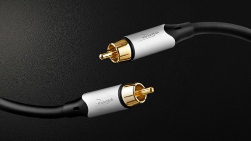 Rocketfish™ 15 ft. In-Wall Male to Male RCA Cable with Shielding for Subwoofers and More - Black WORLDWIDE DELIVERY