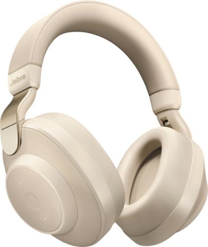 Jabra - Elite 85h Wireless Noise Cancelling Over-the-Ear Headphones - Gold Beige