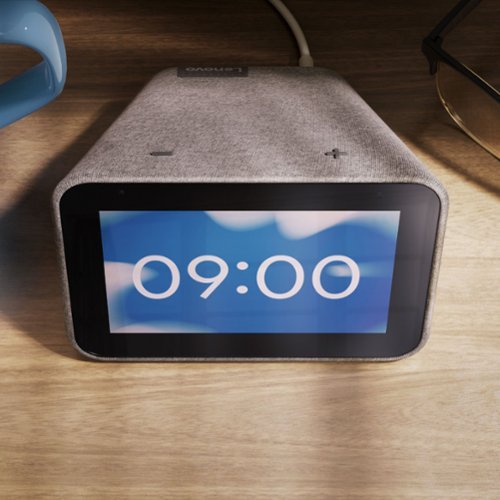 Lenovo Smart Clock with Google Assistant - Gray BUY ONLINE