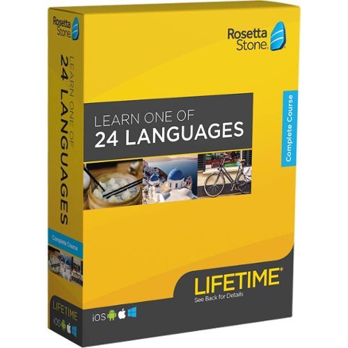 Rosetta Stone - Learn UNLIMITED Languages with Lifetime access - Learn 24+ Languages